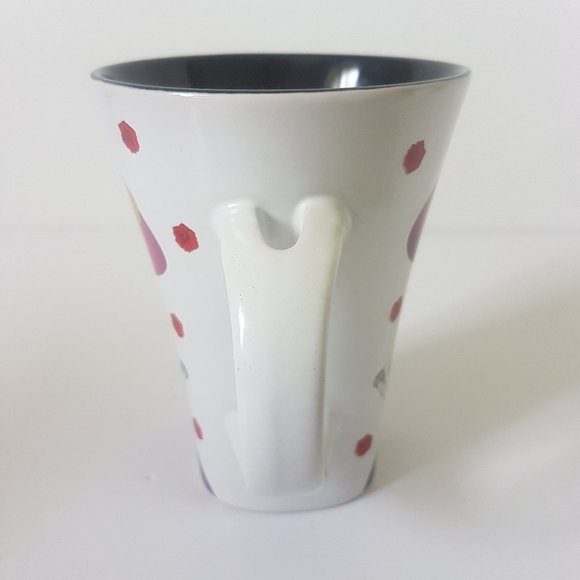 MEXICO Cancun Tall Mug Riviera Maya La Ktrini Coffee Tea Cup Souvenir - Picture 3 of 11